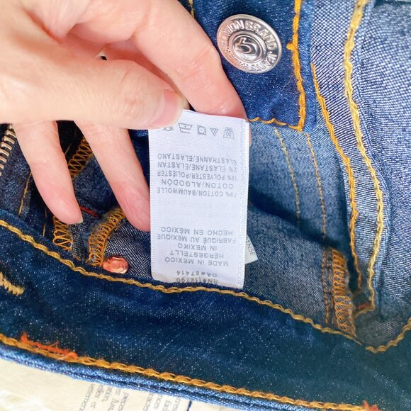 True Religion Mid Rise Straight Jean, NWT - Picture 6 of 7